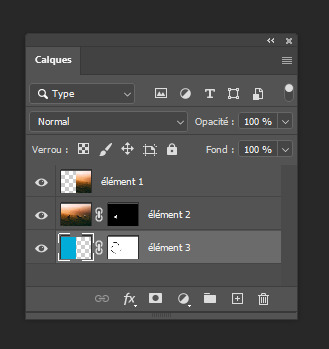 Gestion des calques Photoshop
